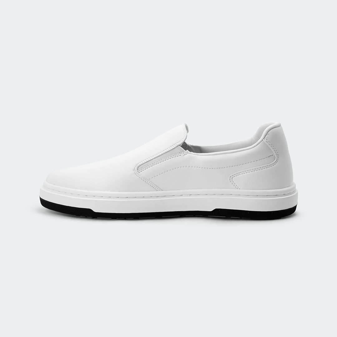 AXIS 670C -White Casual Slip on Shoes For Men -Caliber Shoes Nepal