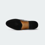 NOIR B685 -Black Formal Shoes For Men -Caliber Shoes Nepal