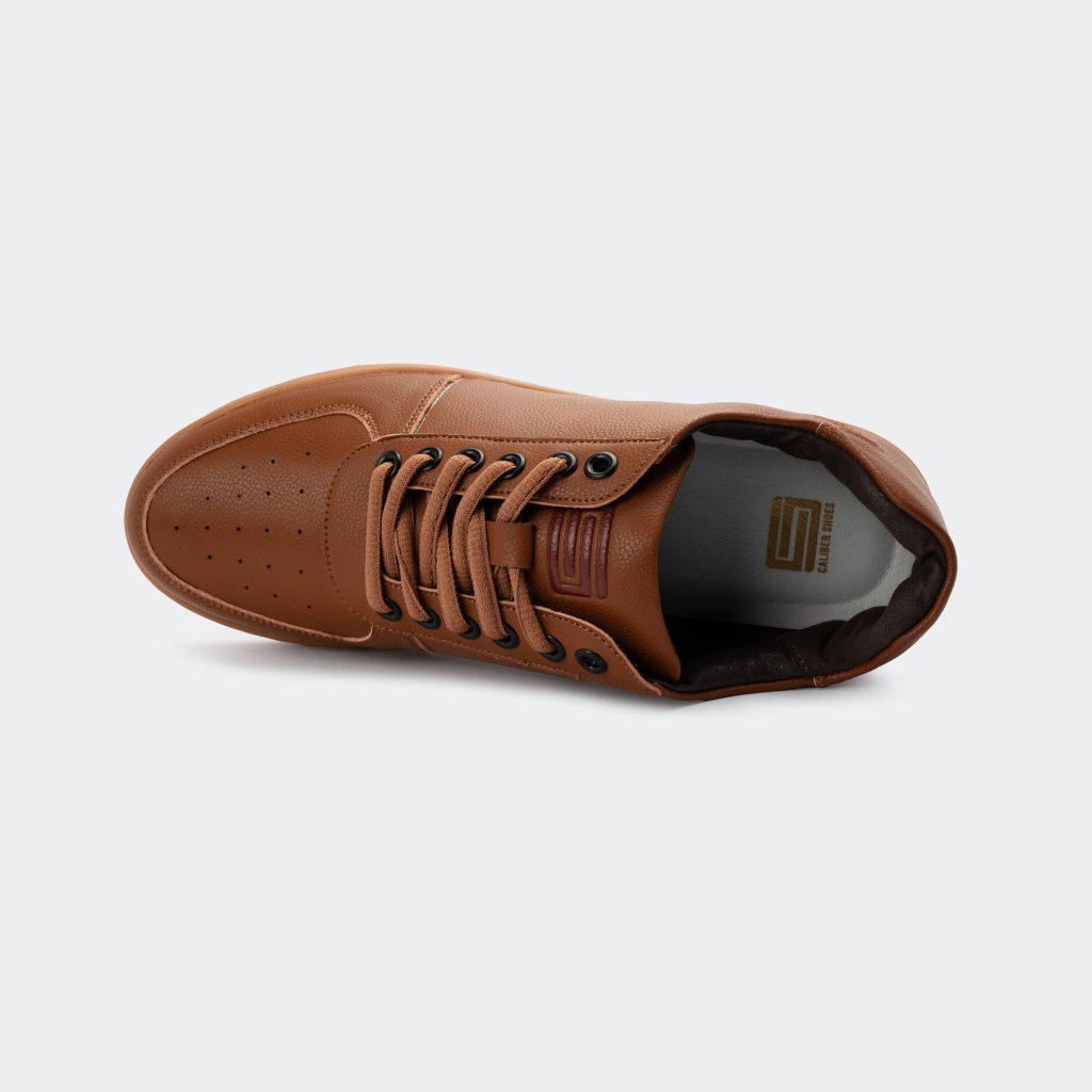 IRIS 694W -Brown Casual Sneakers For Women -Caliber Shoes Nepal