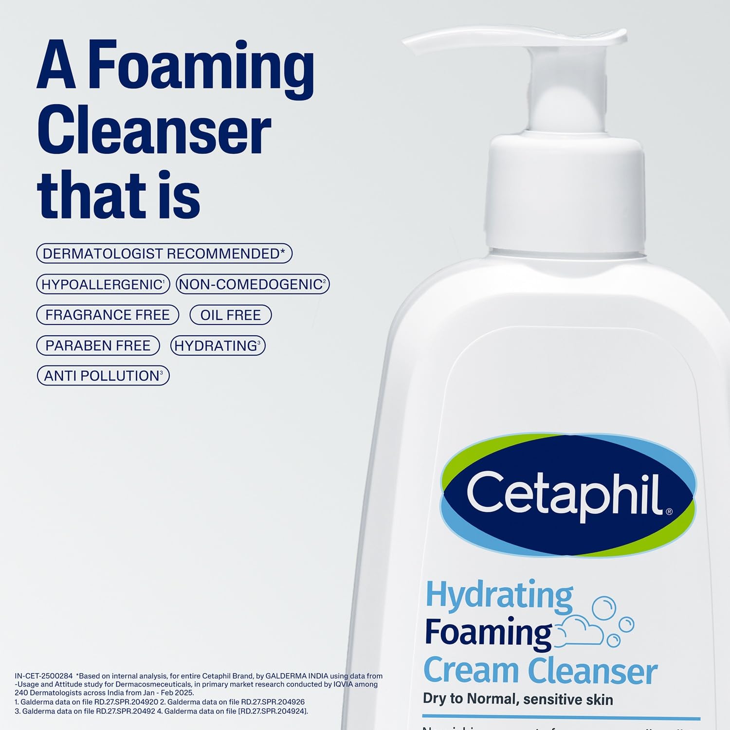 Cetaphile Hydration Foaming Cream Cleanser 236 ml