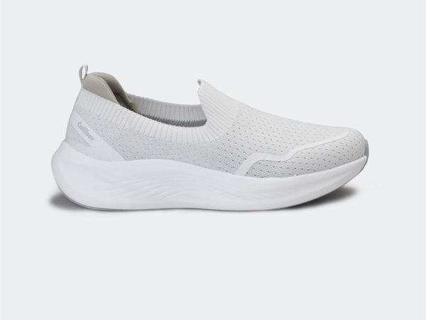 GLIDE 750 -White Sports Shoes For Women -Caliber Shoes Nepal