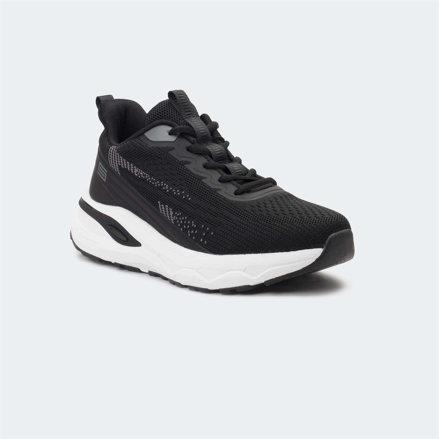 FLYNX 752.2 -Black/White Sport Shoes for Men -Caliber Shoes Nepal