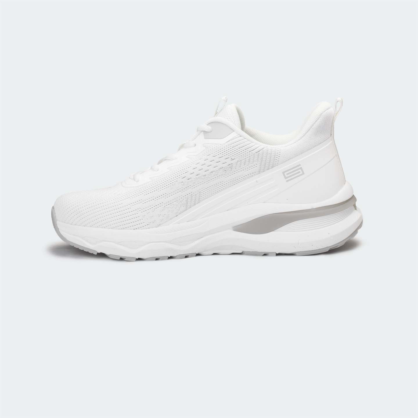 FLYNX 752 -White Sport Shoes for Men -Caliber Shoes Nepal
