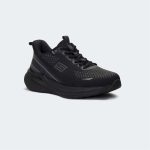 VELOCITY 753 -Black Sport Shoes for Men -Caliber Shoes Nepal