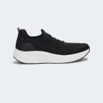 AIRFLEX 754 -Black Sports Shoes For Men -Caliber Shoes Nepal