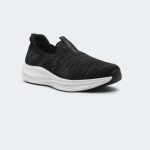 AEROKNIT 755 – Black Sports Shoes For Men -Caliber Shoes Nepal