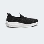AEROKNIT 755 – Black Sports Shoes For Men -Caliber Shoes Nepal