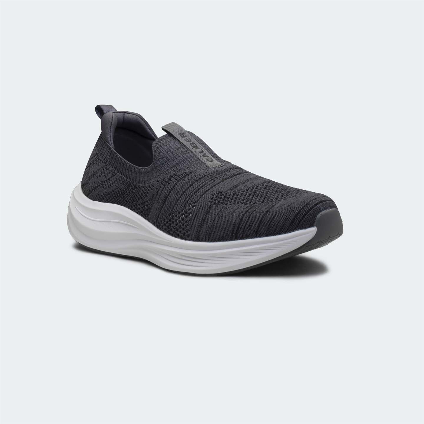 AEROKNIT 755 -Grey Sports Shoes For Men -Caliber Shoes Nepal