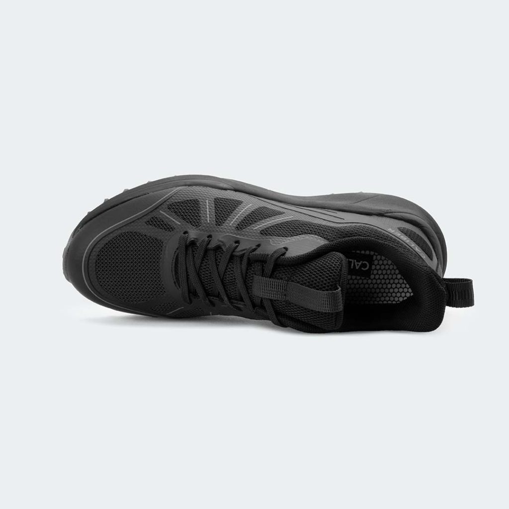 TERRA 757 – Black Sports Shoes – Caliber Shoes Nepal