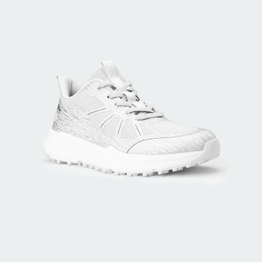 TERRA 757 -Silver Sports Shoes -Caliber Shoes Nepal