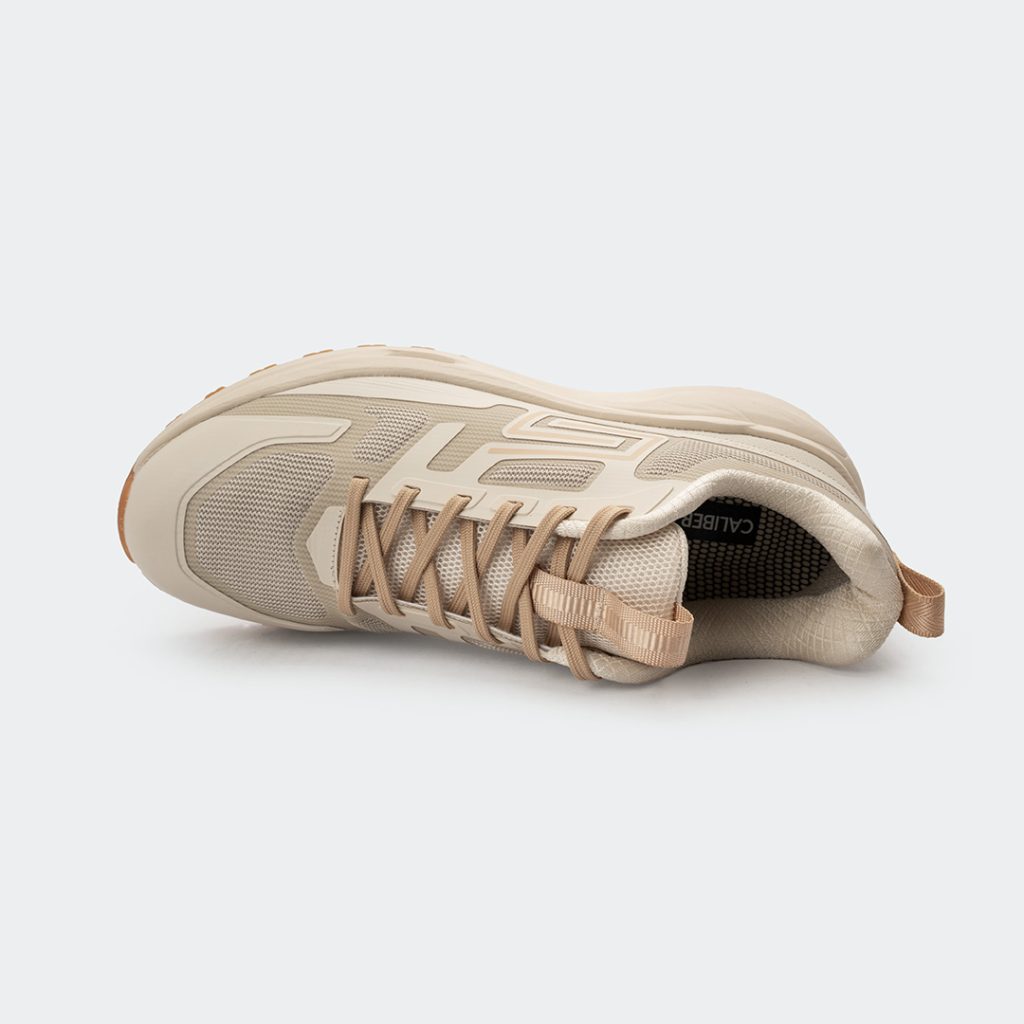 MOTION-X 758 -Beige Sports Shoes For Men -Caliber Shoes Nepal