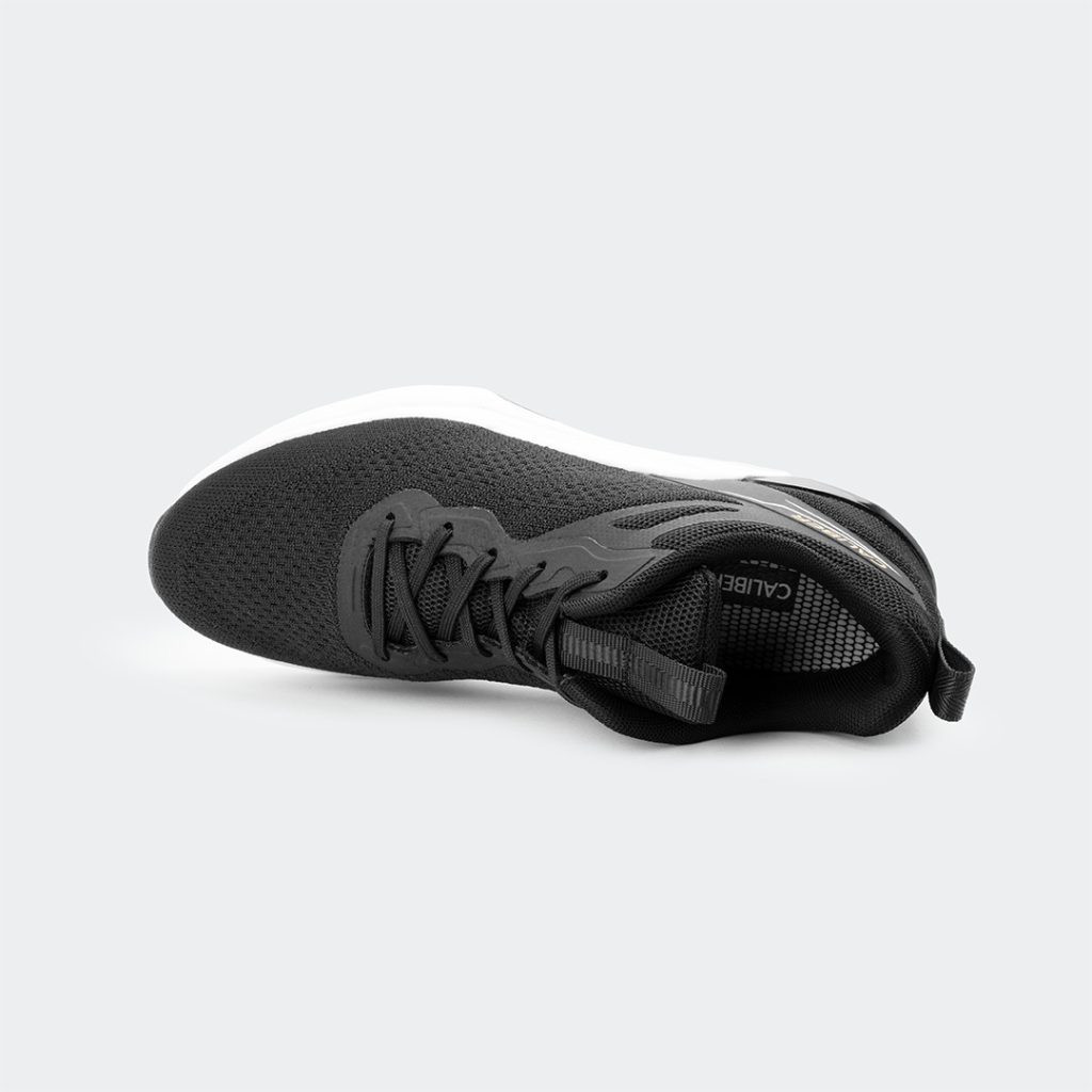 PULSE 759.2 -Black/White Sports Shoes For Men -Caliber Shoes Nepal