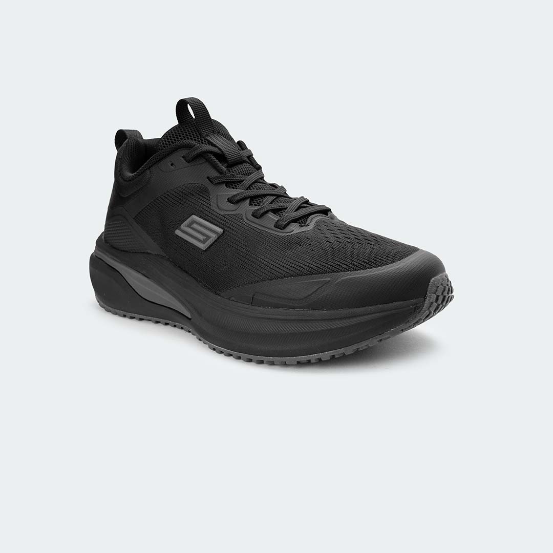 MONORUN 761.W-Black Sports Shoes For Women -Caliber Shoes Nepal