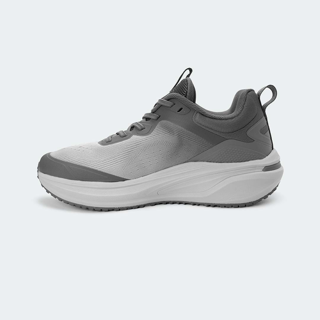 MONORUN 761 -Grey Sports Shoes For Men -Caliber Shoes Nepal