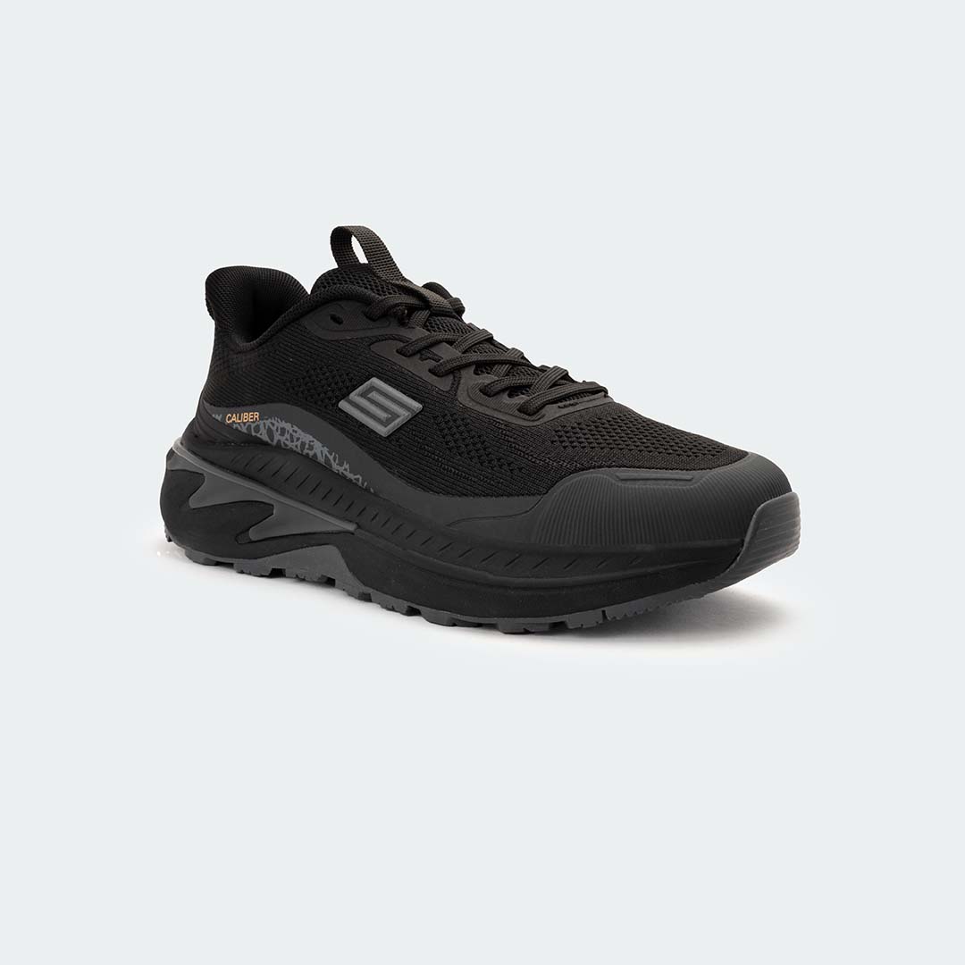 VELTRIX 762-BLACK Sports Shoes For Men -Caliber Shoes Nepal