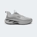 VELTRIX 762-Light Grey Sports Shoes For Men -Caliber Shoes Nepal