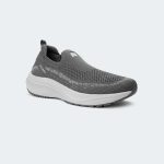 SWIFTKNIT 763 -Grey Slip-On Shoes For Men -Caliber Shoes Nepal