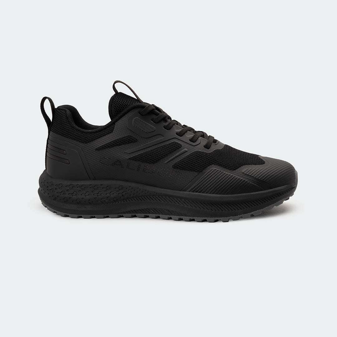 TORQUE 765 – Black Sports Shoes For Men – Caliber Shoes Nepal