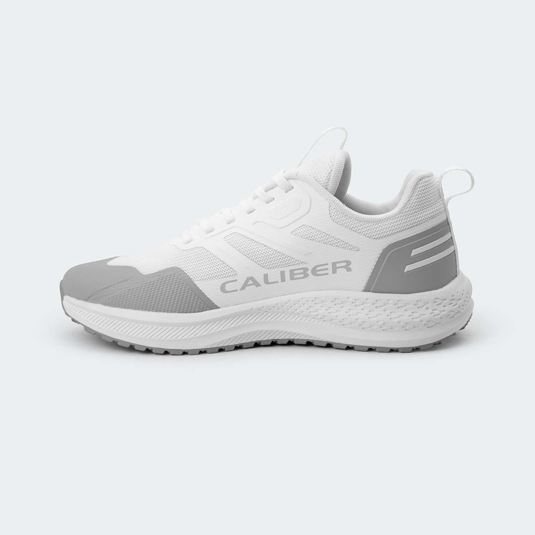 TORQUE 765 – White Sports Shoes For Men – Caliber Shoes Nepal