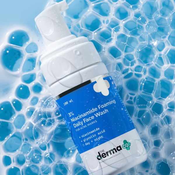 The Derma Co. 3% Niacinamide Foaming Face Wash, 100ml (8906087774808)