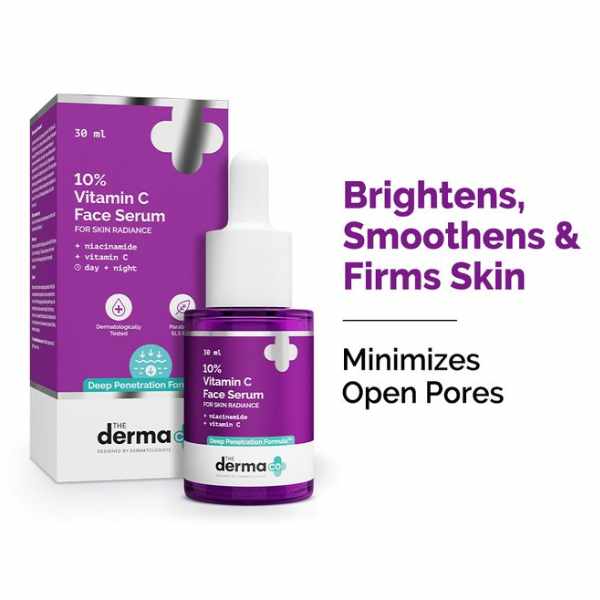 The Derma Co. 10% Vitamin C Face Serum, 30ml (8906087775607)