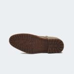 NICHOLAS A500SK-Olive Lace Up Boots For Men -Caliber Shoes Nepal
