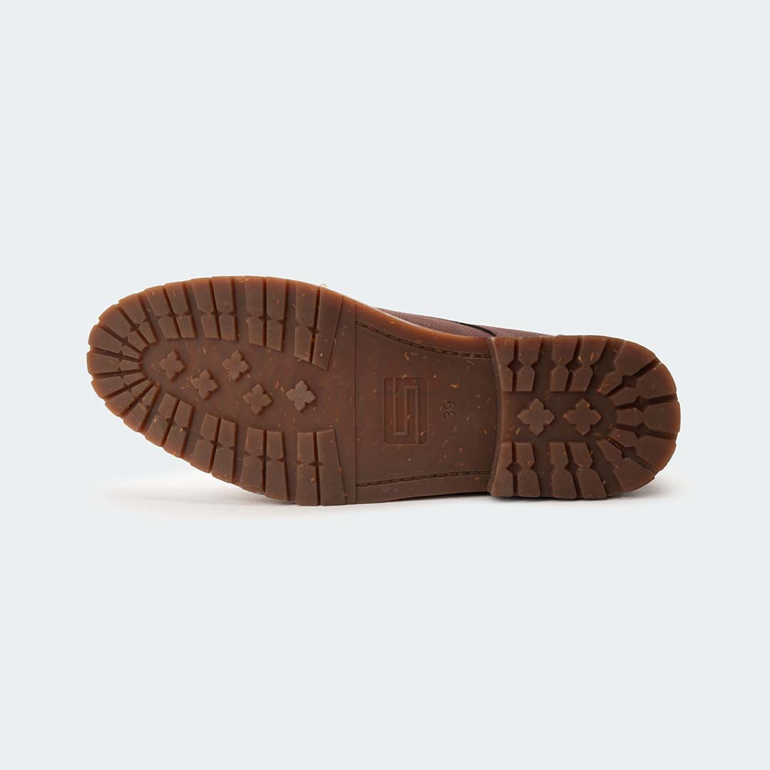 ALBERT A537SK -Maroon Formal Shoes For Men -Caliber Shoes Nepal