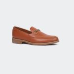 LUTHER A540G -Brown Lace Up Formal Shoes For Men -Caliber Shoes Nepal