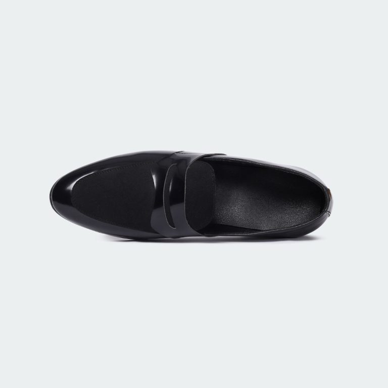 CARTER B683SNY/SR-Black Formal Shoes For Men -Caliber Shoes Nepal