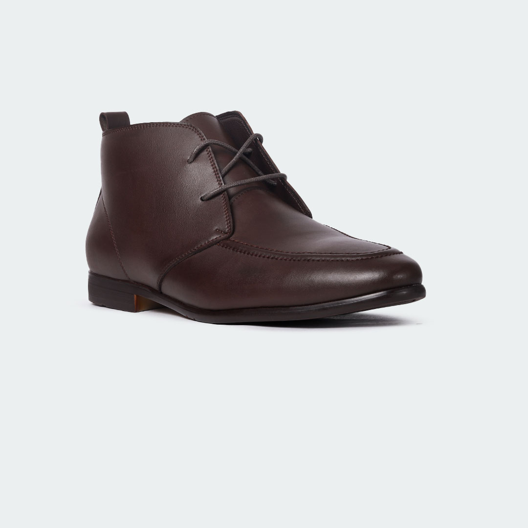 B718C ARTHUR -Coffee Chukka Boot For Men -Caliber Shoes Nepal