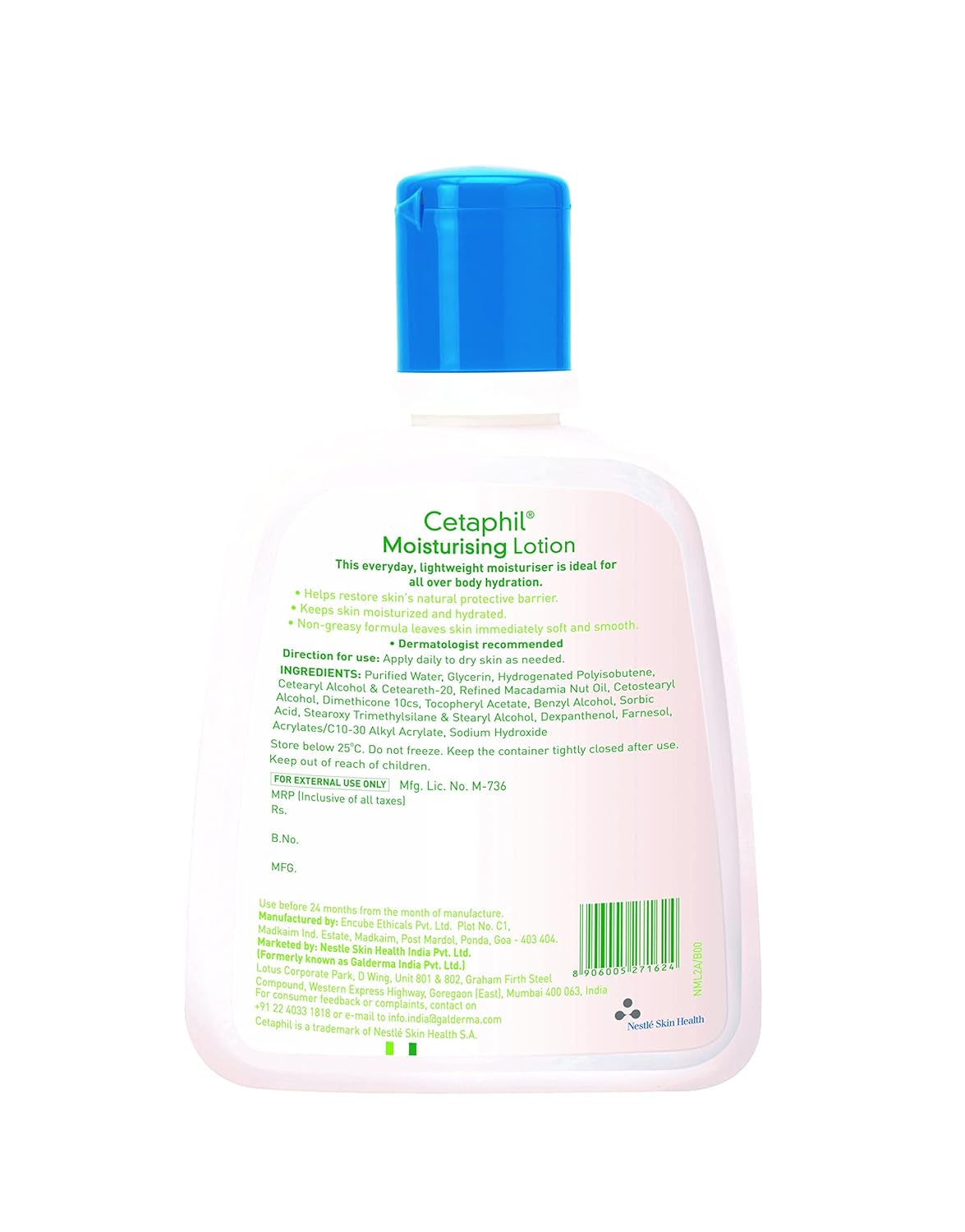 Cetaphile Moisturising Lotion 250ml(GAL000017)