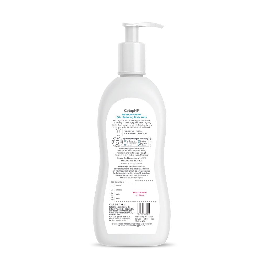 Cetaphile Restoraderm Skine Restoring  Body Wash 295ml
