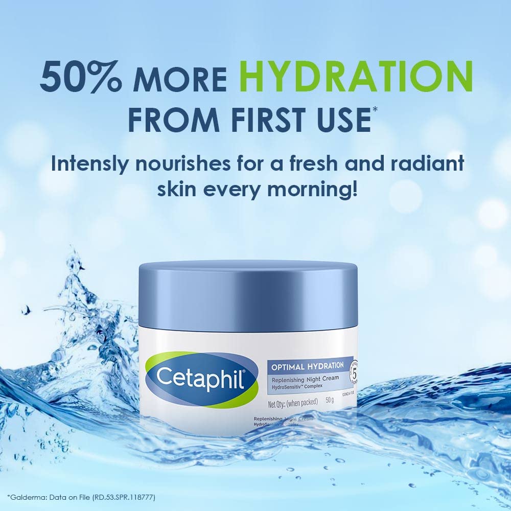 Cetaphile optimal Hydration Replenishing Night Cream,50gm