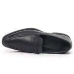 T 653 C -Black Slip On Formal Shoes For Men -Caliber Shoes Nepal