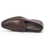 T 653 C -Coffee Slip On Formal Shoes For Men -Caliber Shoes Nepal
