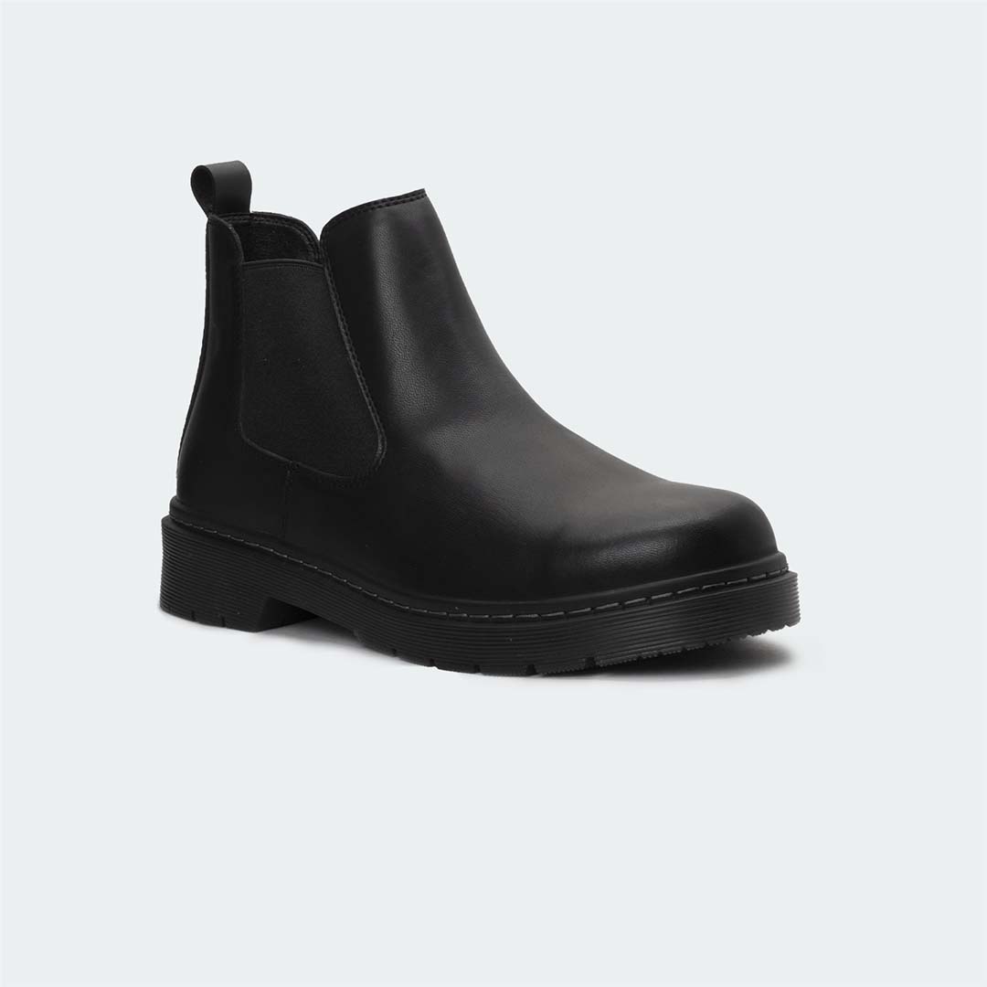 RAVEN M481C -Black Chelsea Boots For Men -Caliber Shoes Nepal