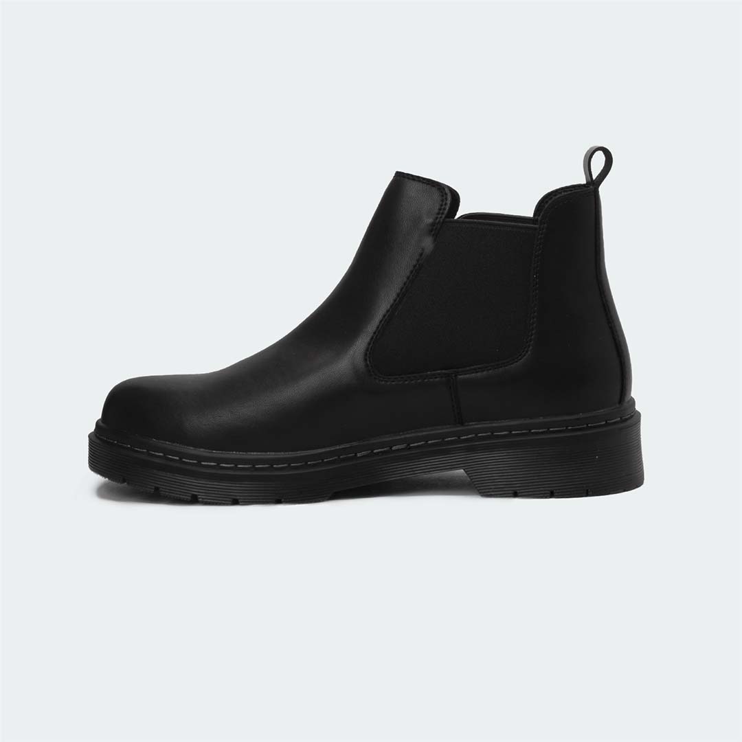 RAVEN M481C -Black Chelsea Boots For Men -Caliber Shoes Nepal