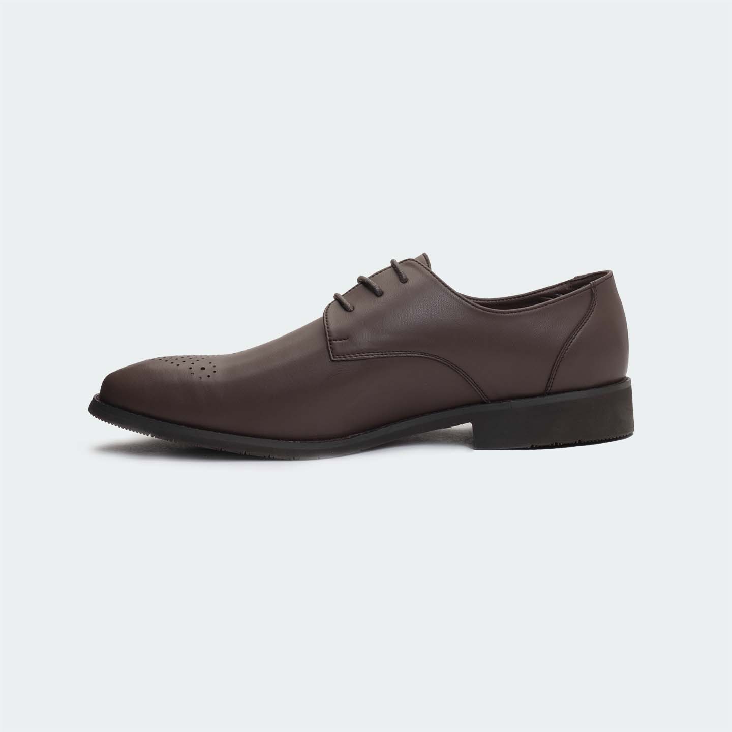 Kingsley T660C-CFF -Brown Lace Up Formal Shoes For Men -Caliber Shoes Nepal