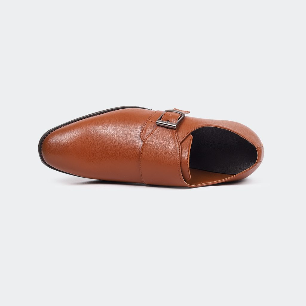 LEOPOLD T686G -Brown Penny Formal Shoes For Men -Caliber Shoes Nepal