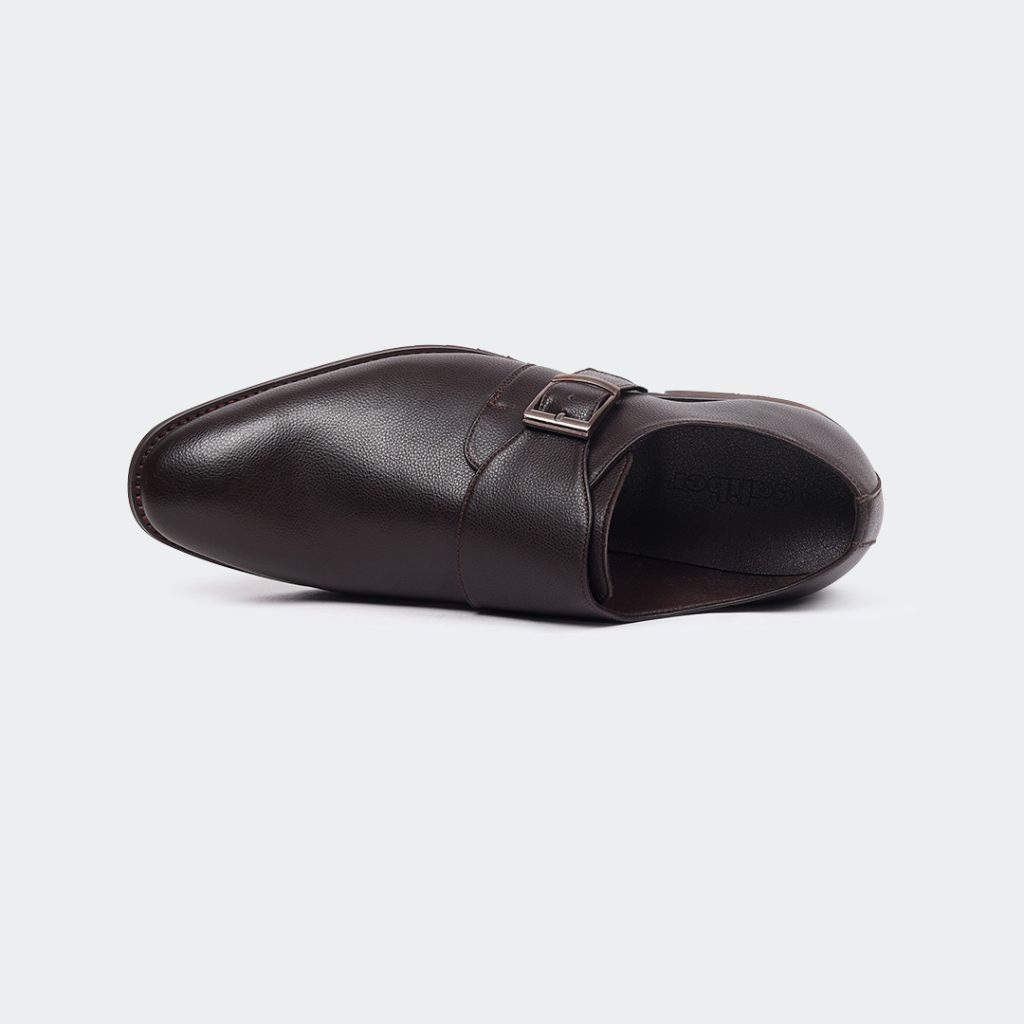 LEOPOLD T686G -Coffee Penny Formal Shoes For Men -Caliber Shoes Nepal