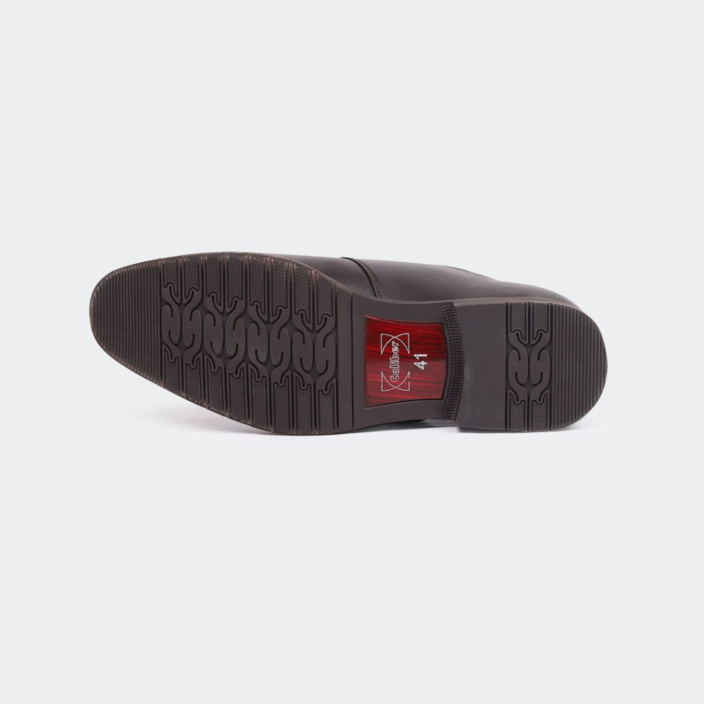 LEOPOLD T686G -Coffee Penny Formal Shoes For Men -Caliber Shoes Nepal