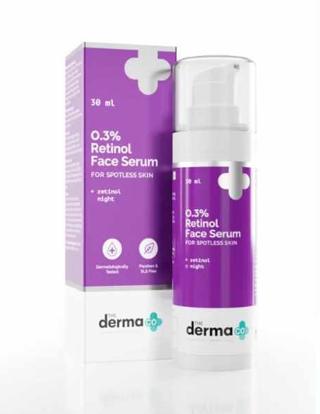 The Derma Co. 0.3% Retinol Serum, 30ml (8906087773740)