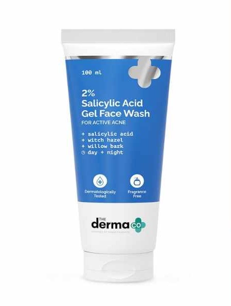 The Derma Co. 1% Salicylic Acid Gel Face Wash 100ml (8906087775645)