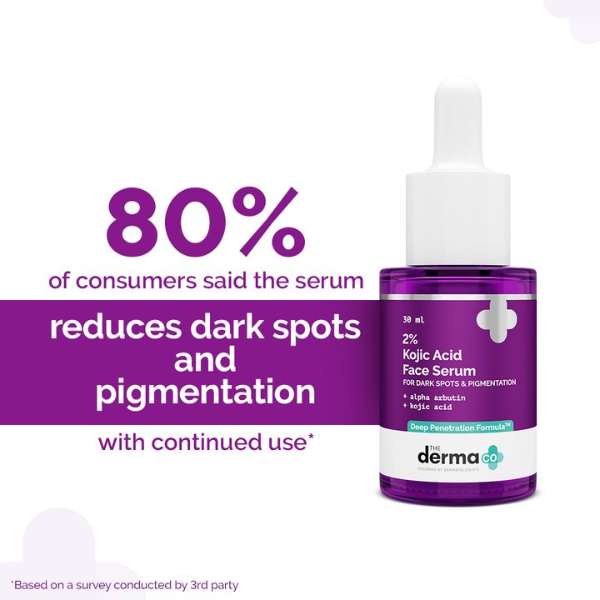 The Derma Co. 2% Kojic Acid Face Serum, 30ml (8906087776604)