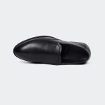 LOGAN Y538G -Black Penny Formal Shoes For Men -Caliber Shoes Nepal