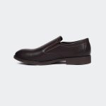 LOGAN Y538G -Coffee Penny Formal Shoes For Men -Caliber Shoes Nepal