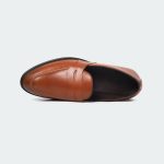 Y 543 C -Coffee/R Penny Formal Shoes For Men -Caliber Shoes Nepal