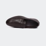 CHARLES Y546G -Coffee Penny Formal Shoes For Men -Caliber Shoes Nepal