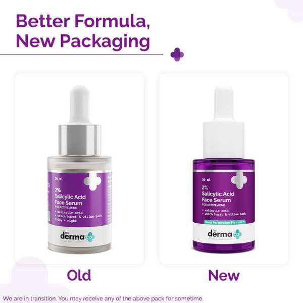 The Derma Co 2% Salicylic Acid Serum, 30ml (8906087773849)
