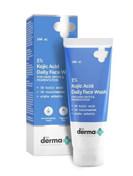 The Derma Co. 1% Kojic Acid Face Wash, 100ml (8904417306248)